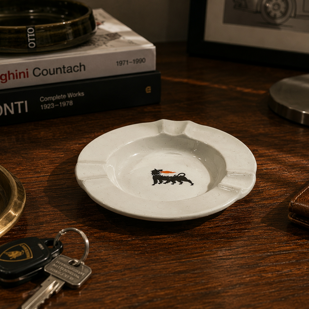 Vintage Agip Six-Legged Dog Ashtray