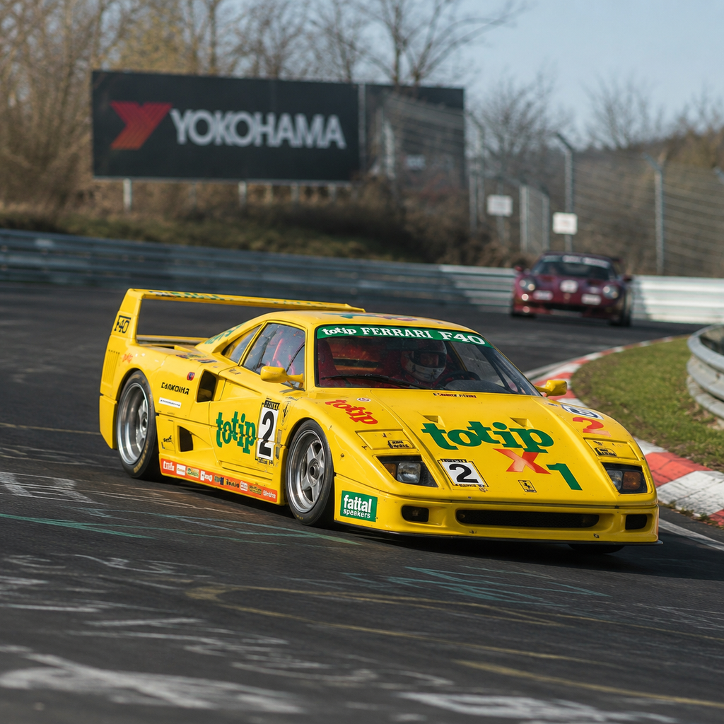 Bburago Ferrari F40 Totip #2 — 1:18