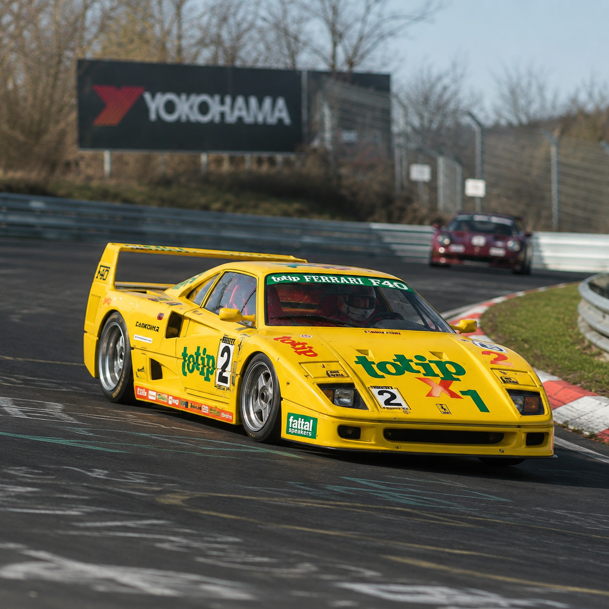 Bburago Ferrari F40 Totip #2 — 1:18