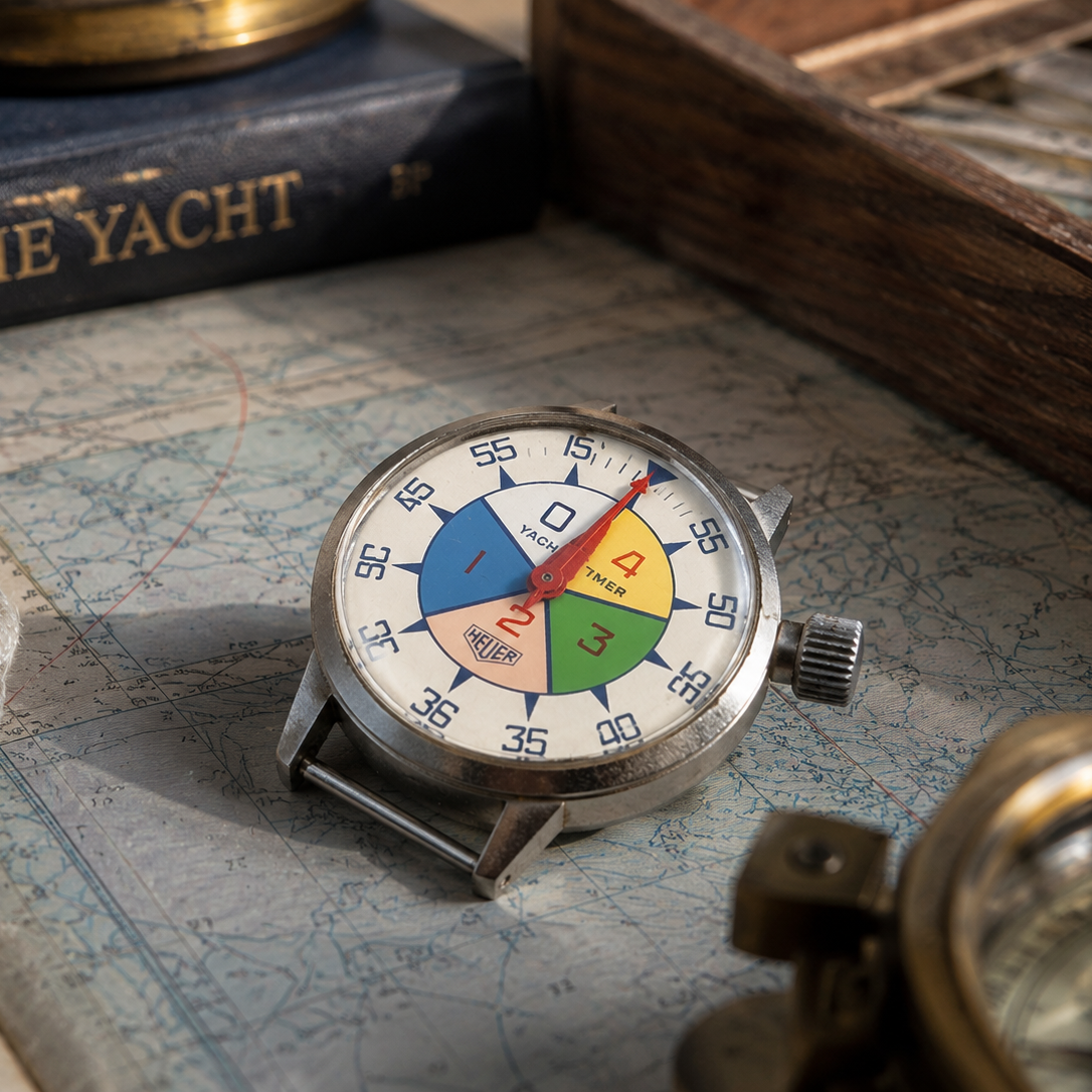 Vintage Heuer Yacht Timer Regatta Stopwatch