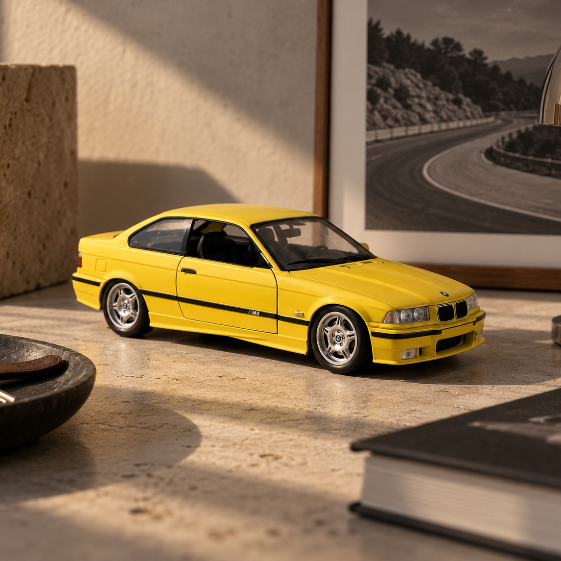 Vintage UT Models BMW M3 E36 Coupé 1:18 – Yellow