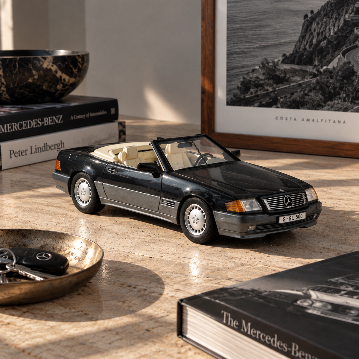 Vintage Maisto Mercedes-Benz 500 SL R129 1:18 – 1989