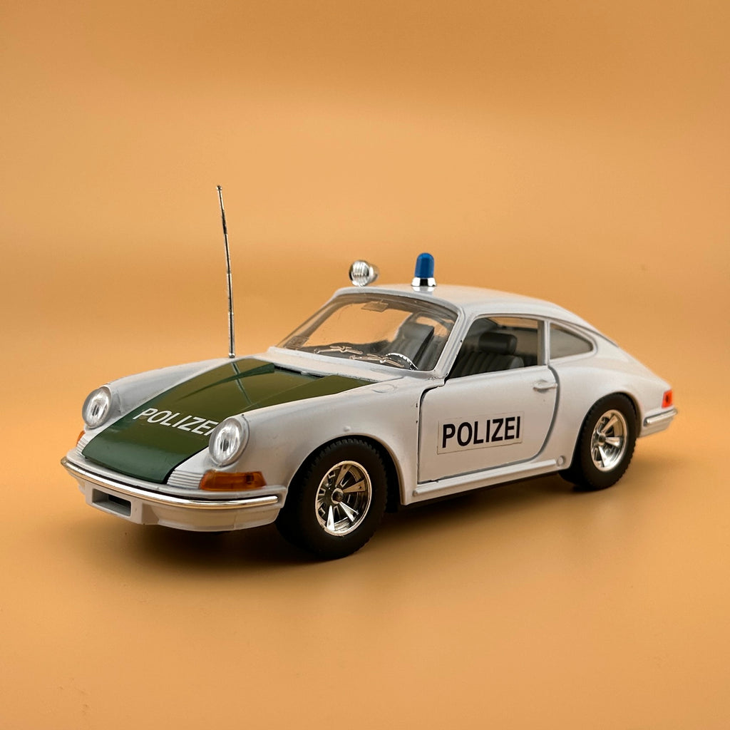Vintage Porsche 911 Polizei Model Car