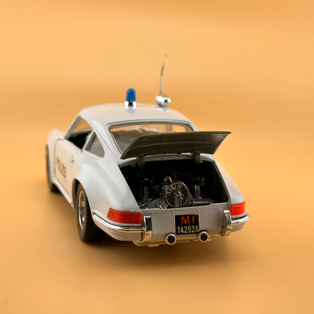 Vintage Porsche 911 Polizei Model Car