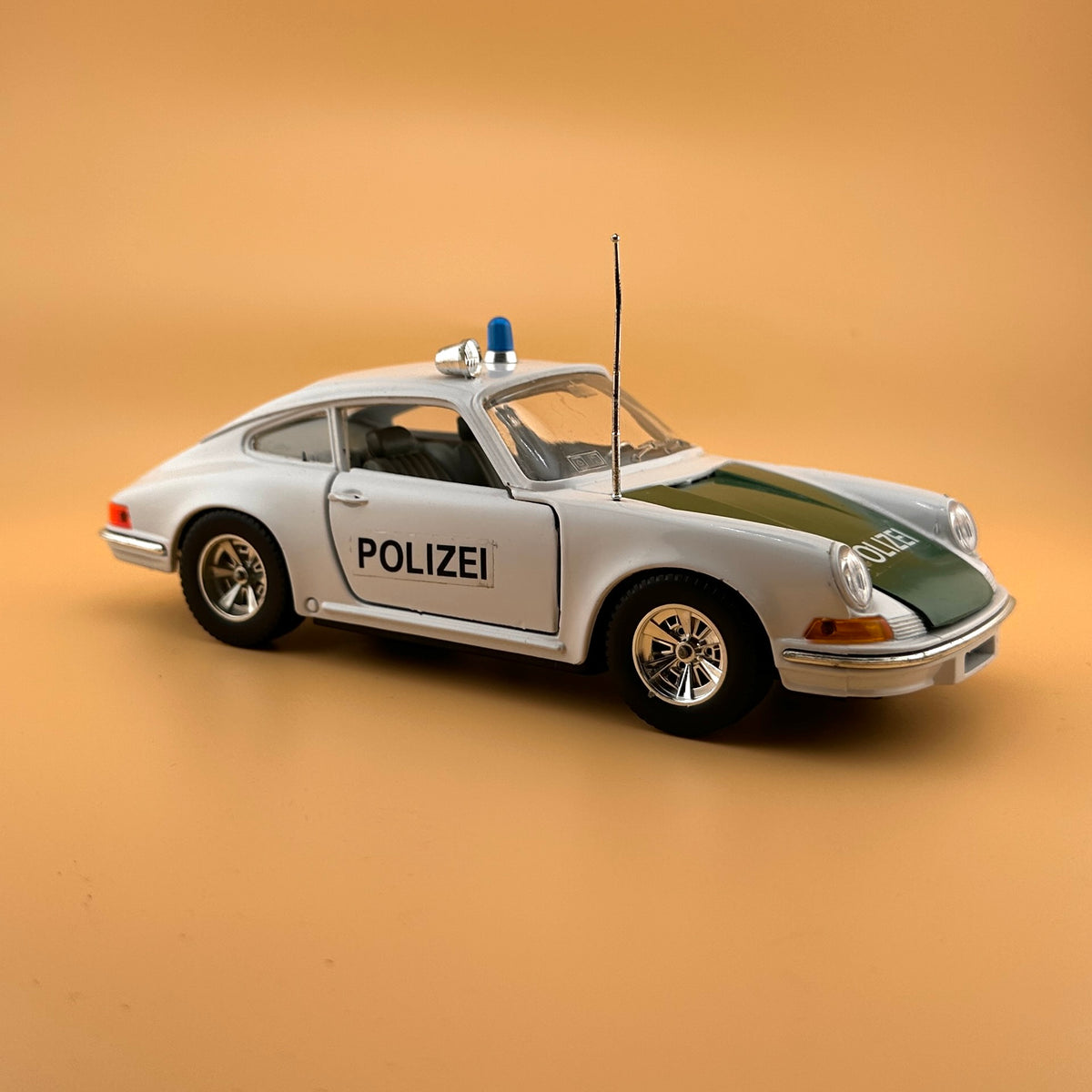 Vintage Porsche 911 Polizei Model Car