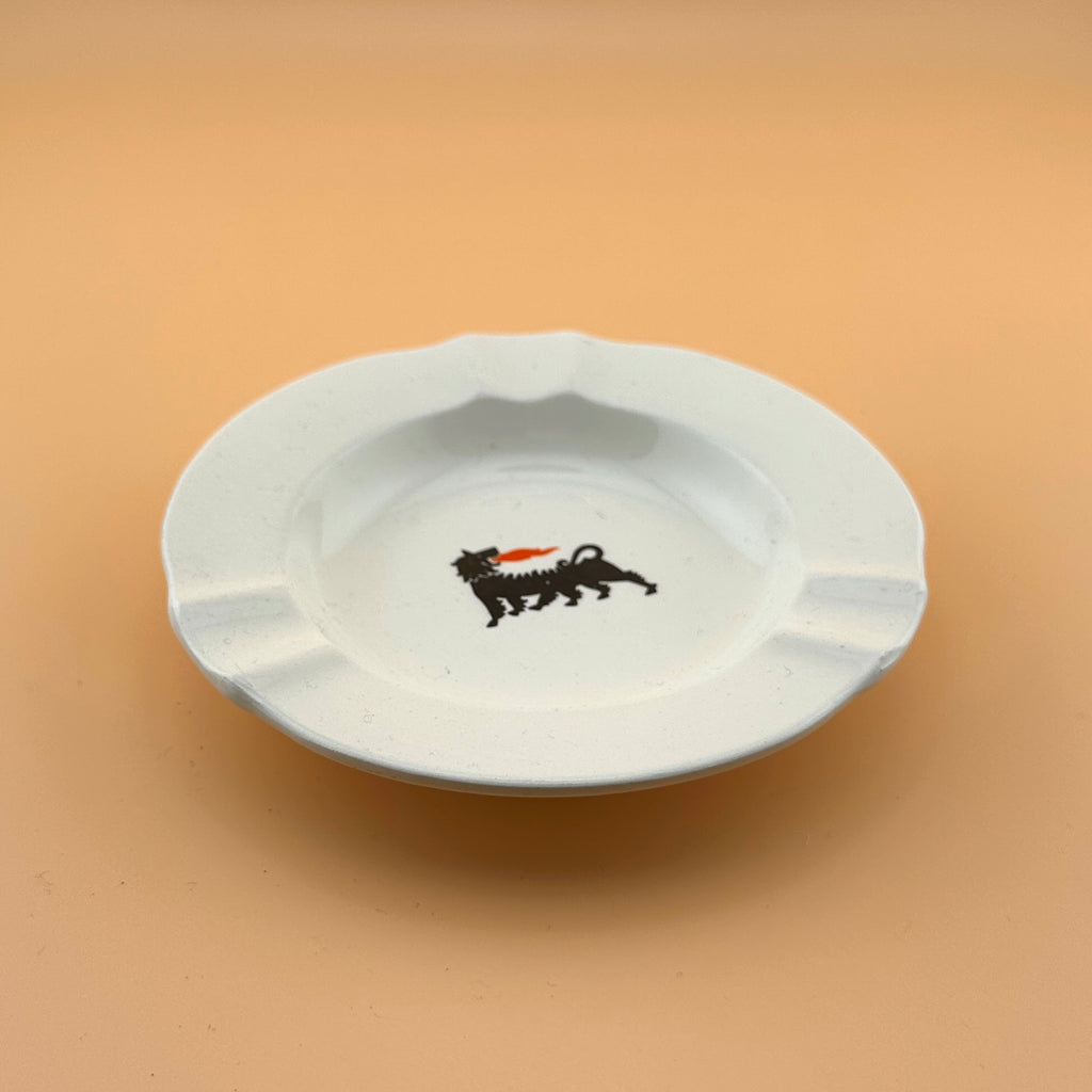 Vintage Agip Six-Legged Dog Ashtray