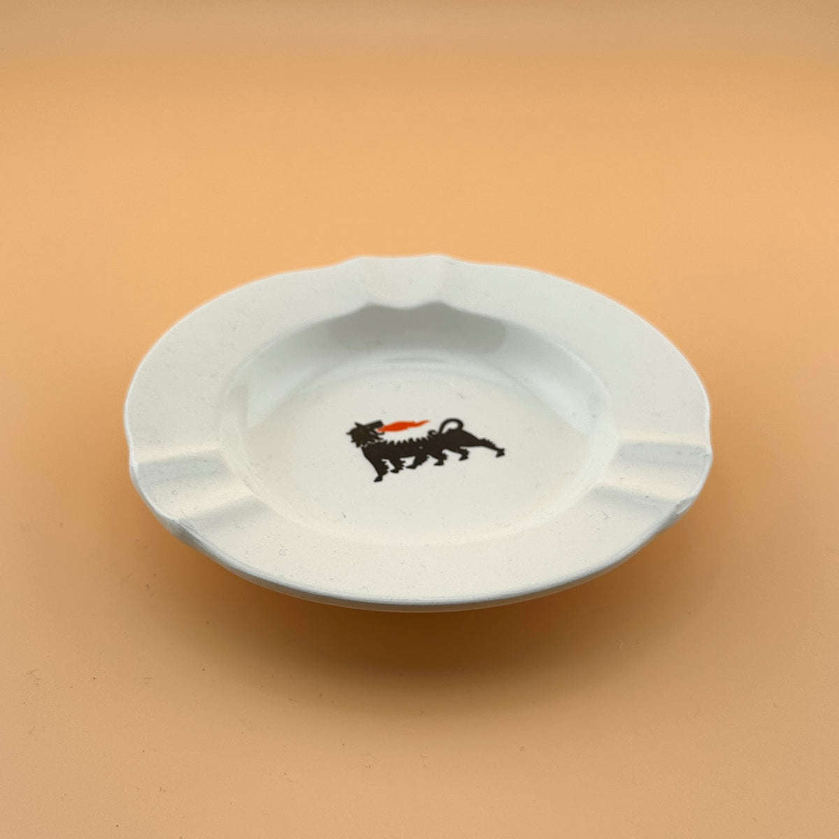 Vintage Agip Six-Legged Dog Ashtray