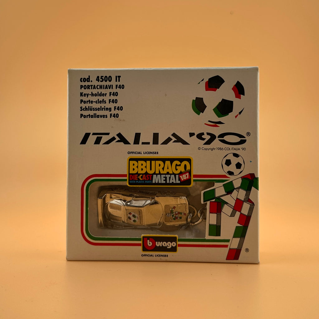 Vintage Bburago Ferrari F40 Italia ’90 Keyring