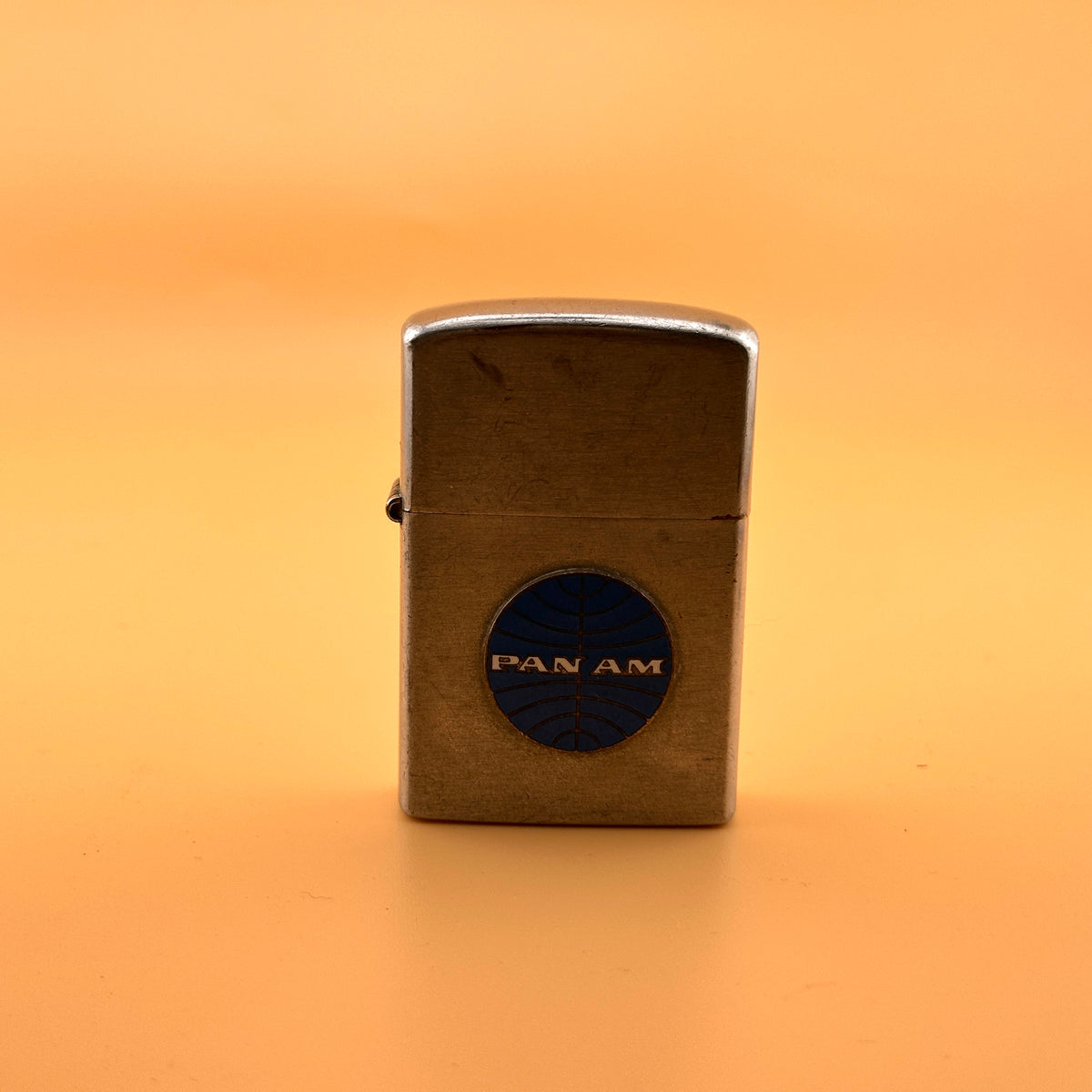 Vintage Pan Am Penguin Windproof Lighter, Japan — 1950s–60s