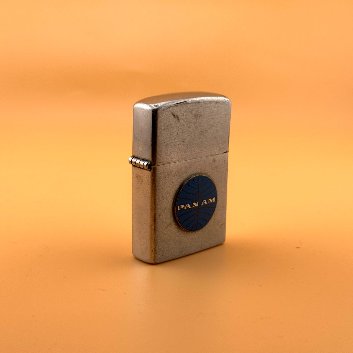 Vintage Pan Am Penguin Windproof Lighter, Japan — 1950s–60s
