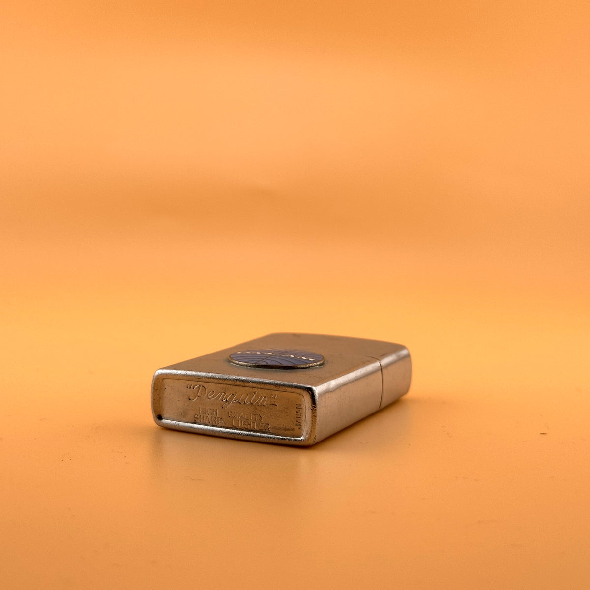 Vintage Pan Am Penguin Windproof Lighter, Japan — 1950s–60s