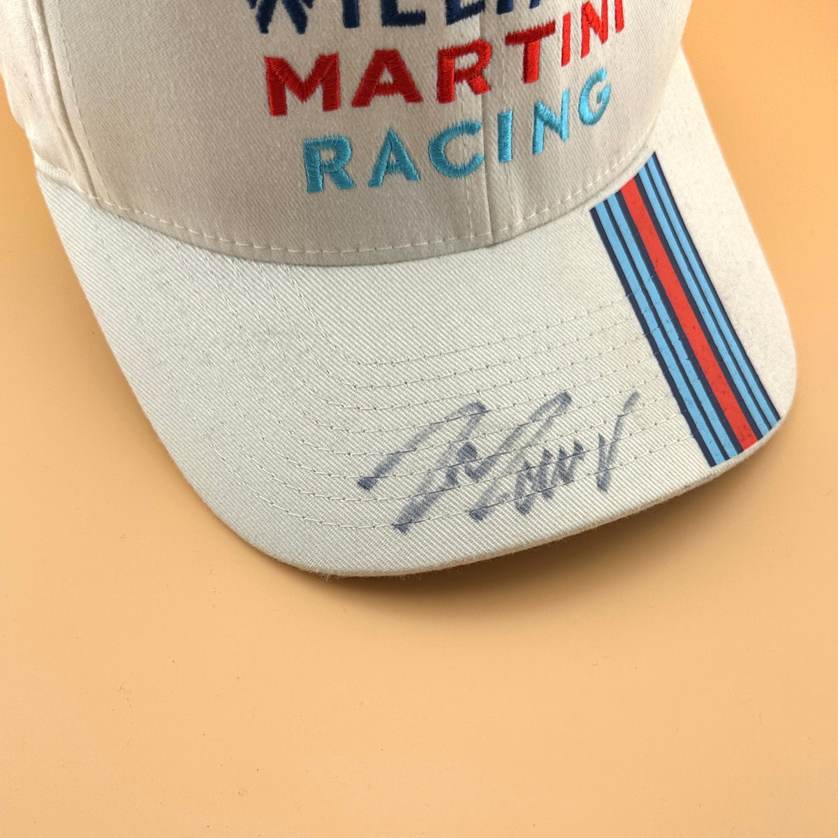 Williams Martini Racing F1 Cap – Valtteri Bottas Signed