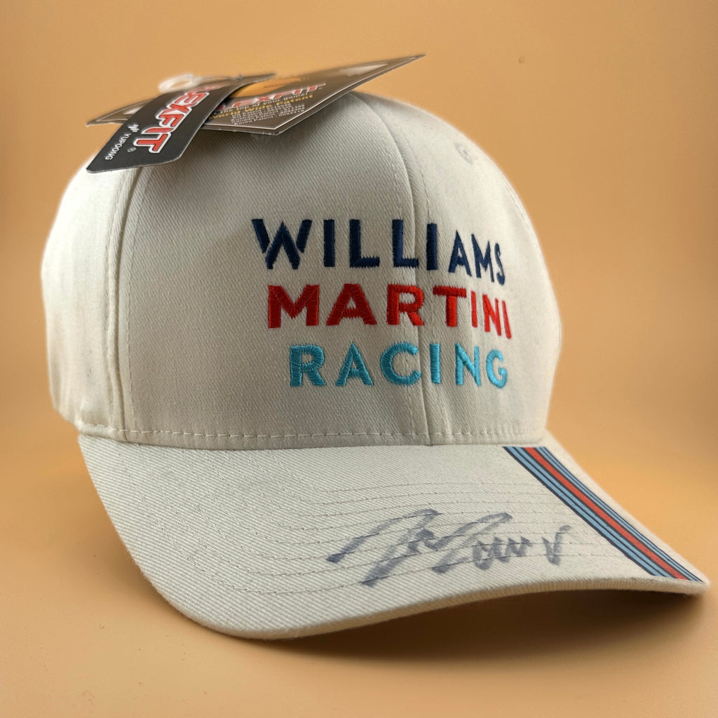 Williams Martini Racing F1 Cap – Valtteri Bottas Signed
