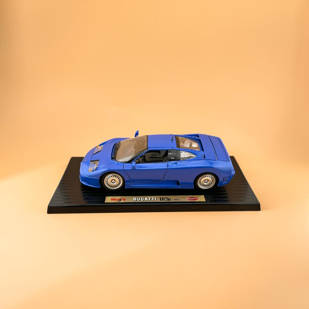 Vintage Maisto Special Edition Bugatti EB110 1:18 – Blue