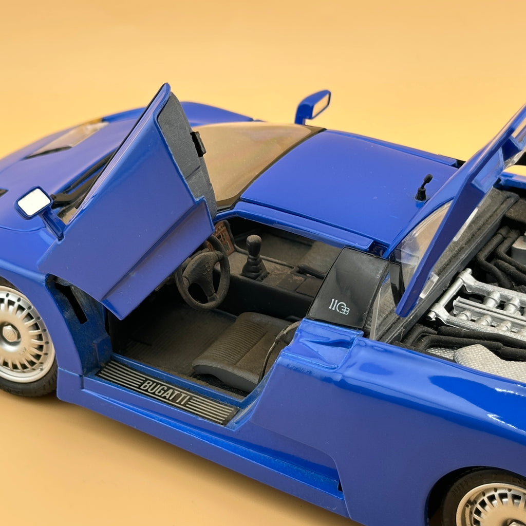 Vintage Maisto Special Edition Bugatti EB110 1:18 – Blue