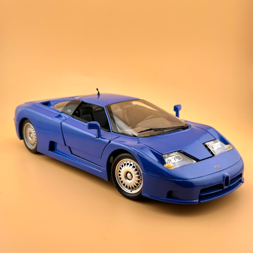 Vintage Maisto Special Edition Bugatti EB110 1:18 – Blue