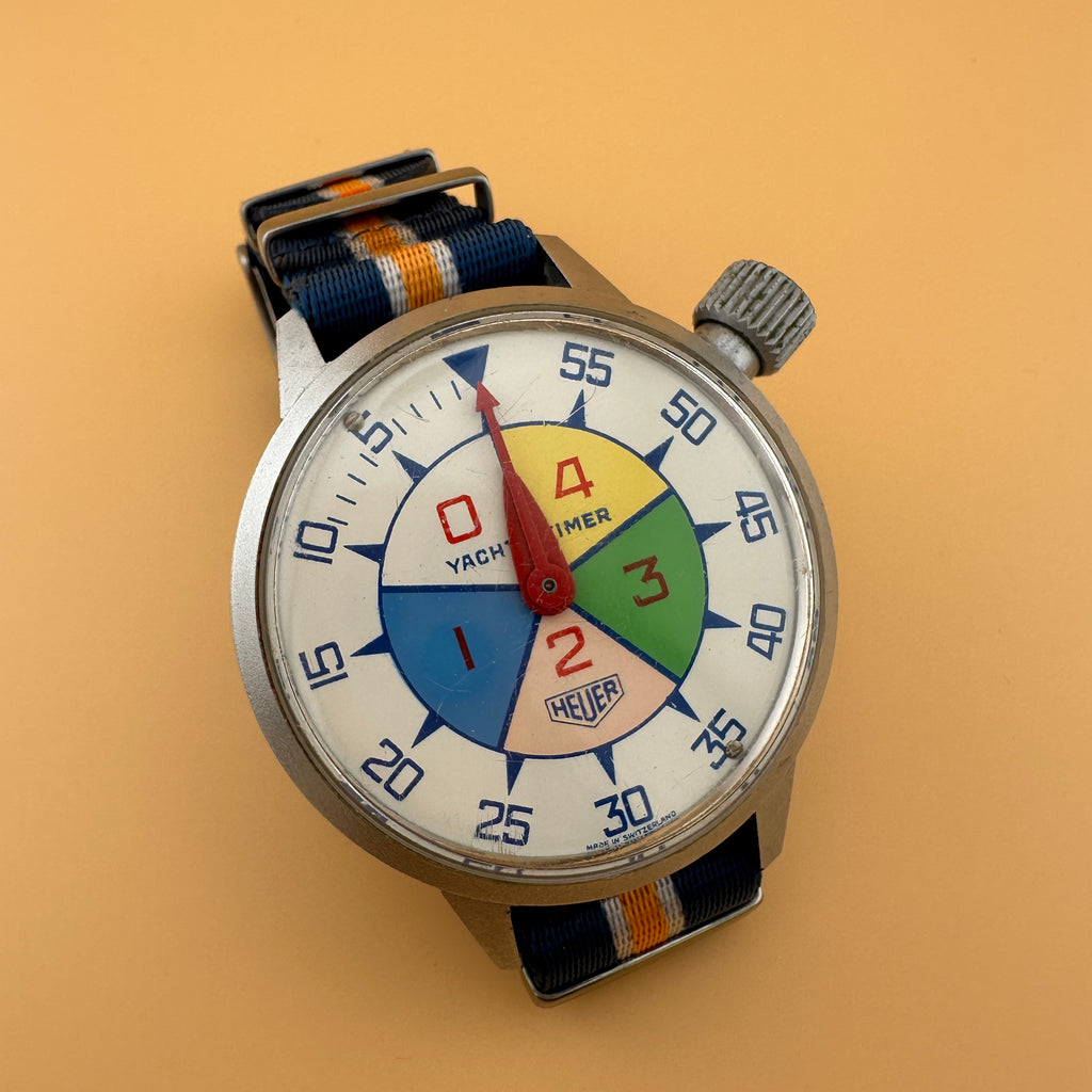 Vintage Heuer Yacht Timer Regatta Stopwatch
