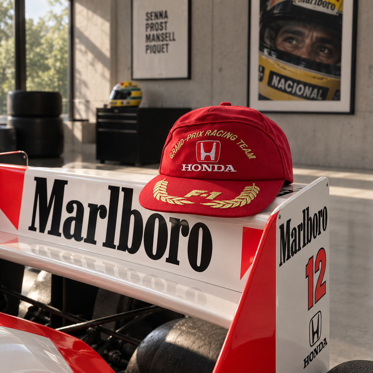 Vintage Honda Grand Prix Racing Team Cap — Adelaide Grand Prix