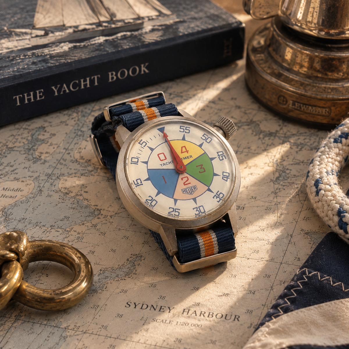 Vintage Heuer Yacht Timer Regatta Stopwatch